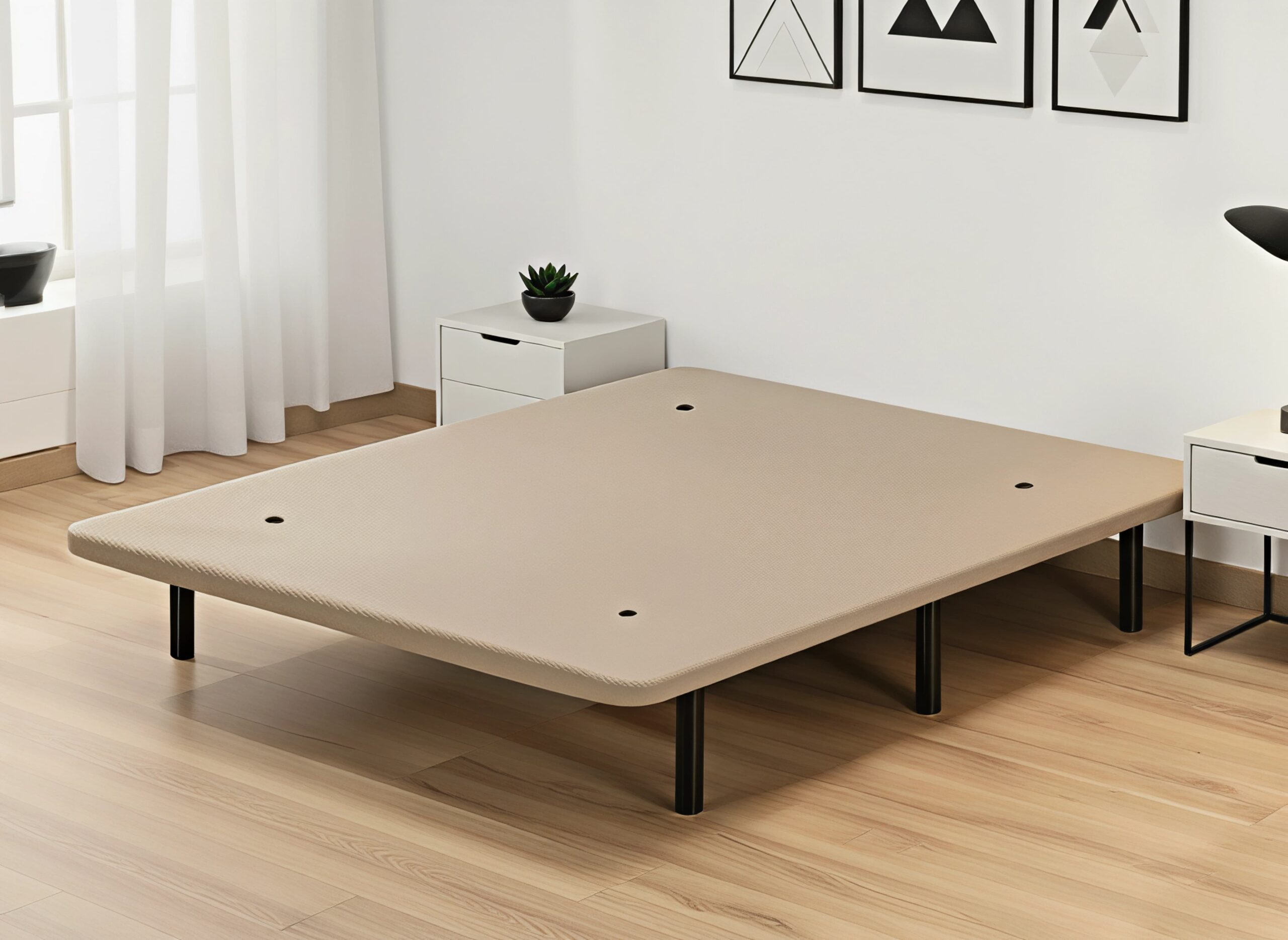 Base Tapizada Beige | Moisury